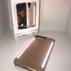 Gold Duo Lumee Case For IPhone 7 Plus